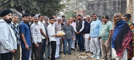 400 meters of road will be constructed at a cost of Rs 53 lakh.
