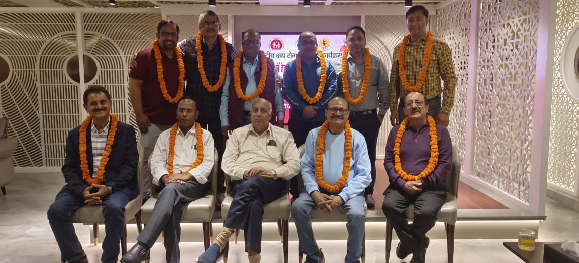 Dr. Sanjeev became IMA President and Navendu became Secretary