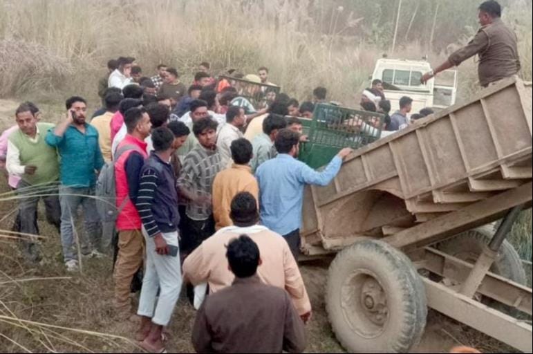The tigress, who had become synonymous with terror, was tranquilized and captured.
