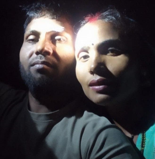 He murdered his wife by slitting her throat with a sickle and then hanged himself