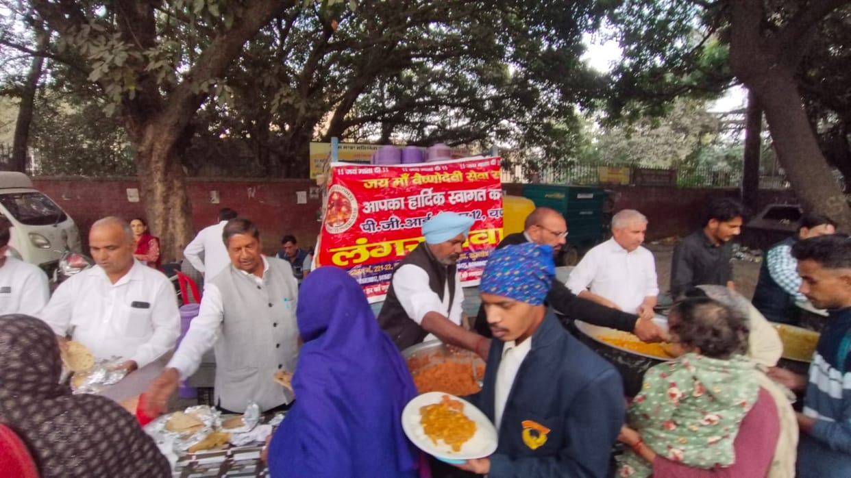 Bhandara organised at PGI Chandigarh
