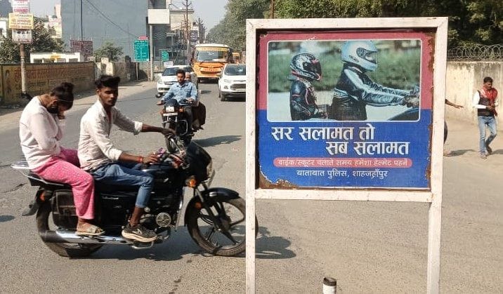 Bike riders are paying fines but are unwilling to wear helmets.