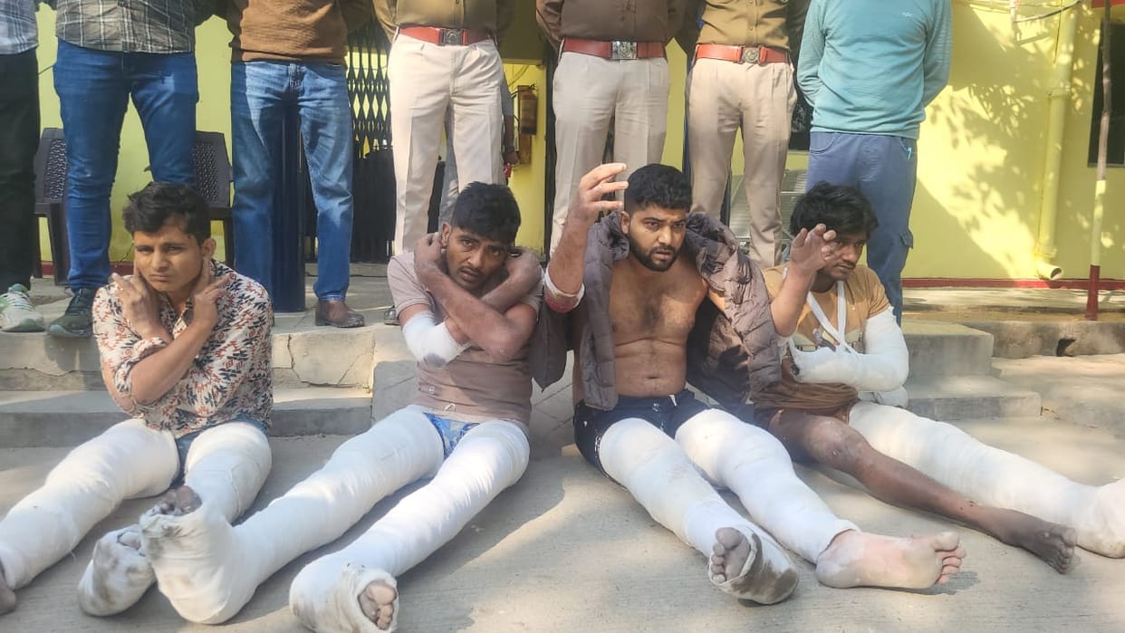 Clashes between police and cow smugglers, arrests made after firing