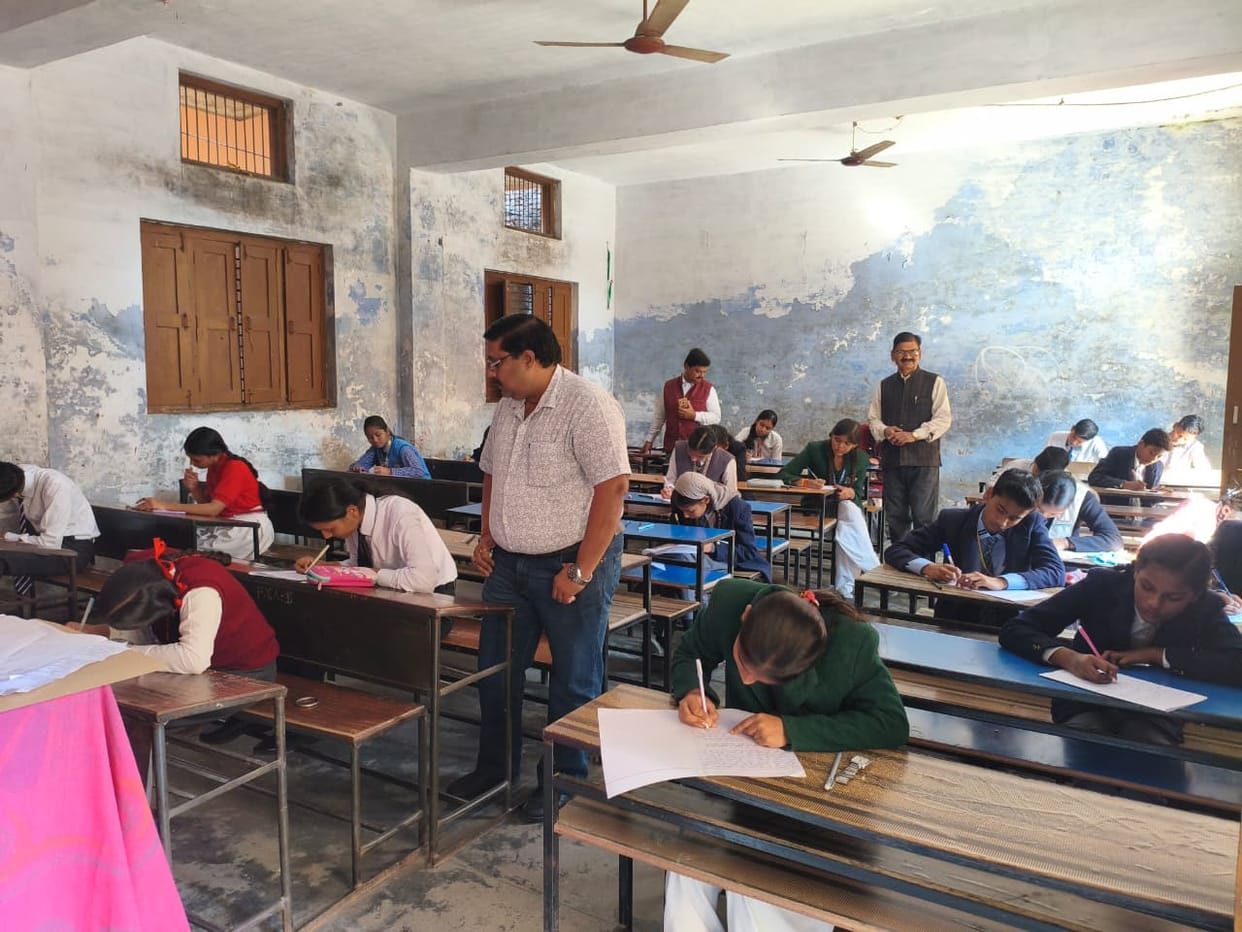 Talent displayed in essay, speech and song-singing competitions