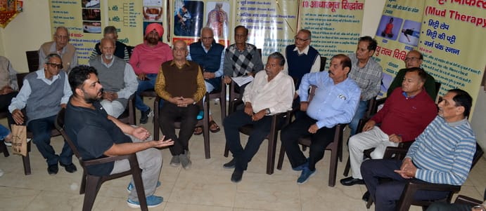 22 people received health advice at the naturopathy camp.