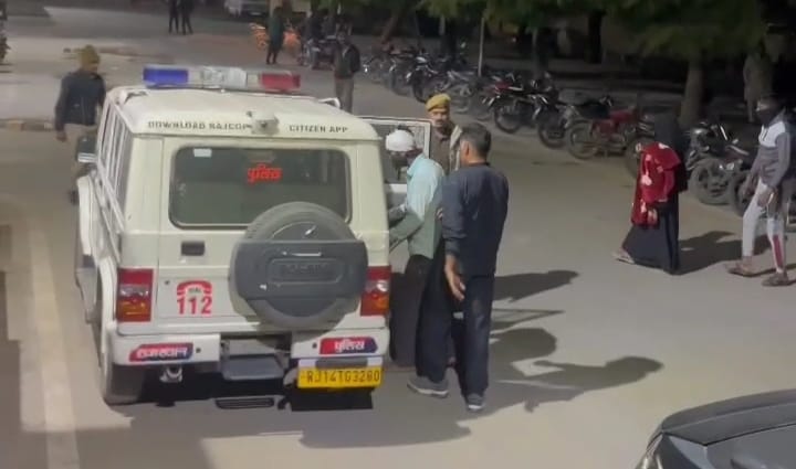 Ajmer News: Family dispute leads to bloodshed in Kishangarh, cousin slits neck, young man dies on spot