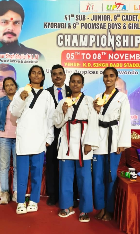 Kheri players won 31 medals in Taekwondo