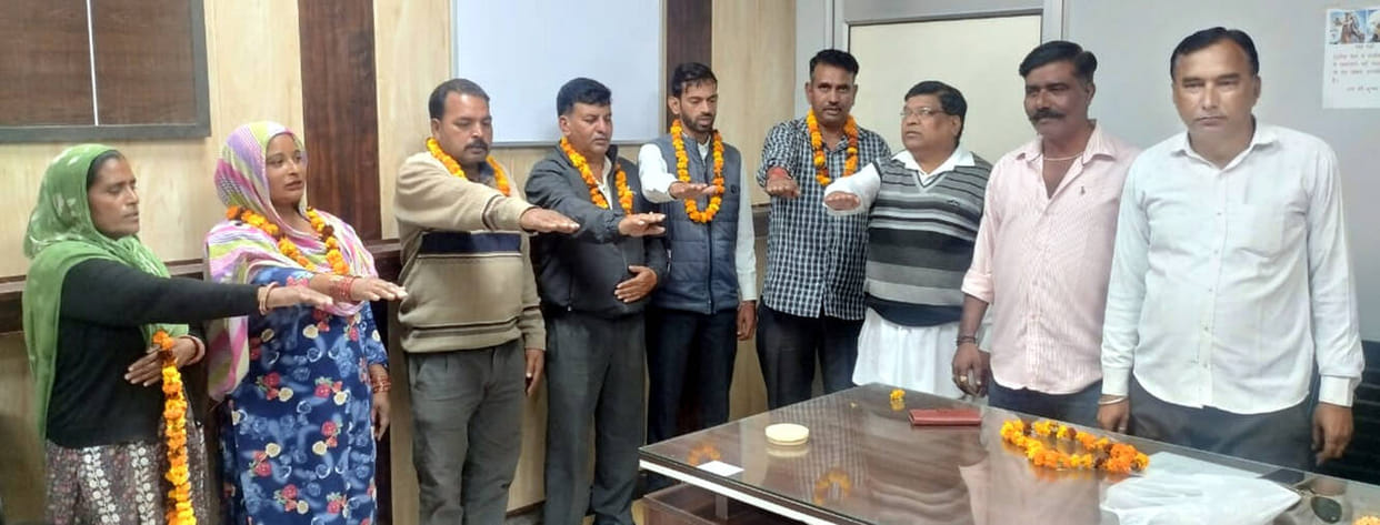 Randeep Singh became the head of Sarva Karamchari Sangh Barada.
