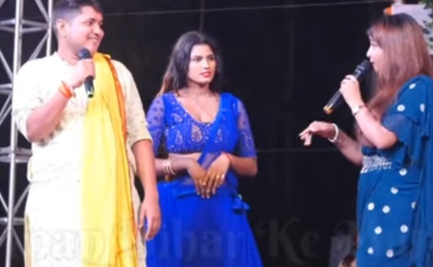 People danced to the songs of Golu Raja and Jyoti Mahi.