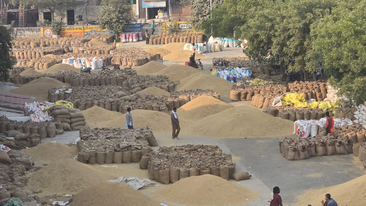 PR paddy was not purchased, 6986.4 quintals of millet remained to be sold