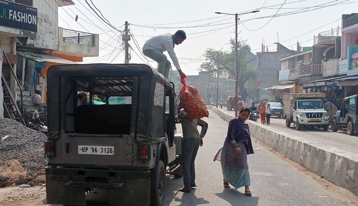 Bus service closed for last 10 years, traveling in stunted vehicles