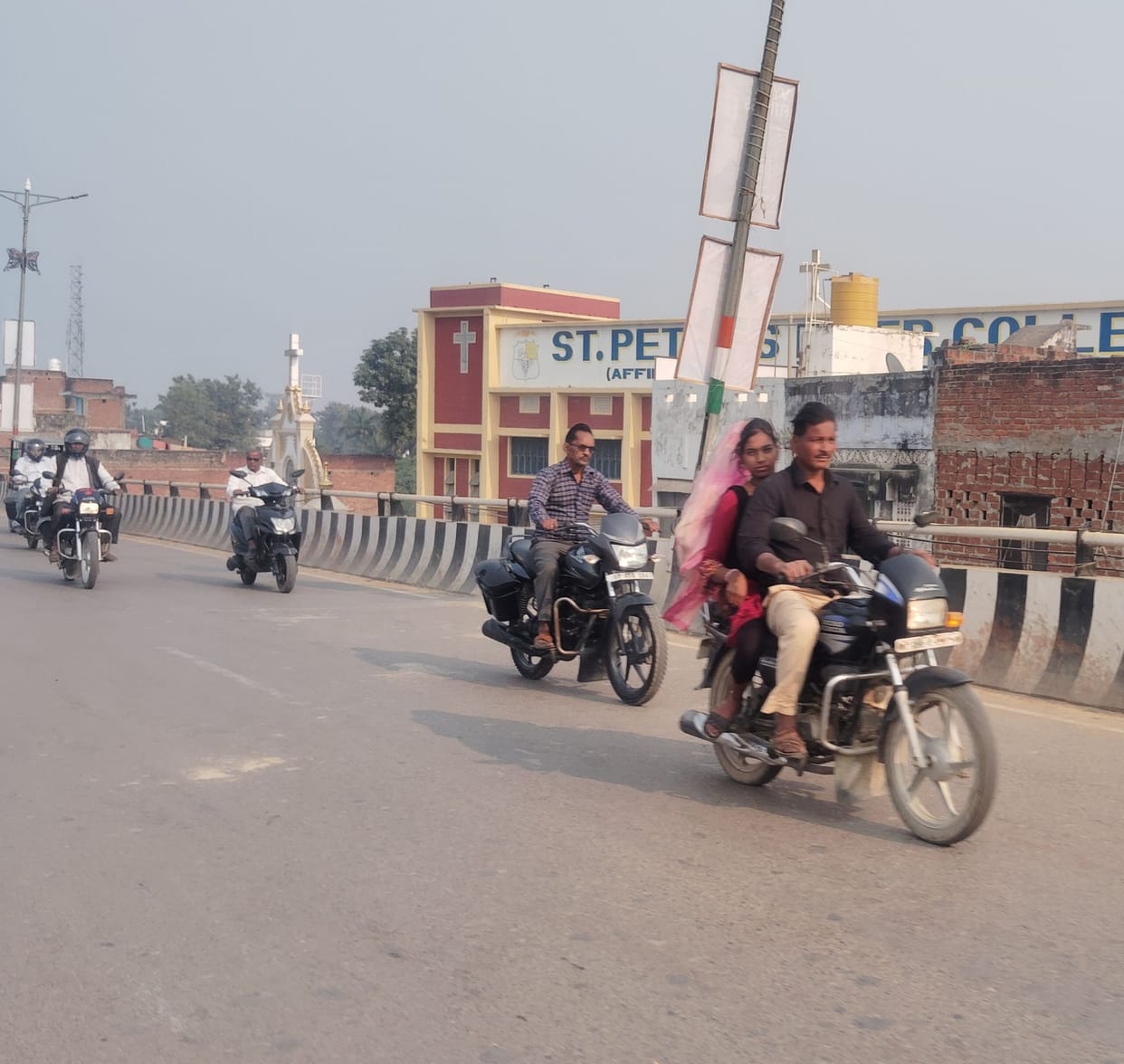Traffic rules are being broken on the road during traffic month, responsible people are unaware
