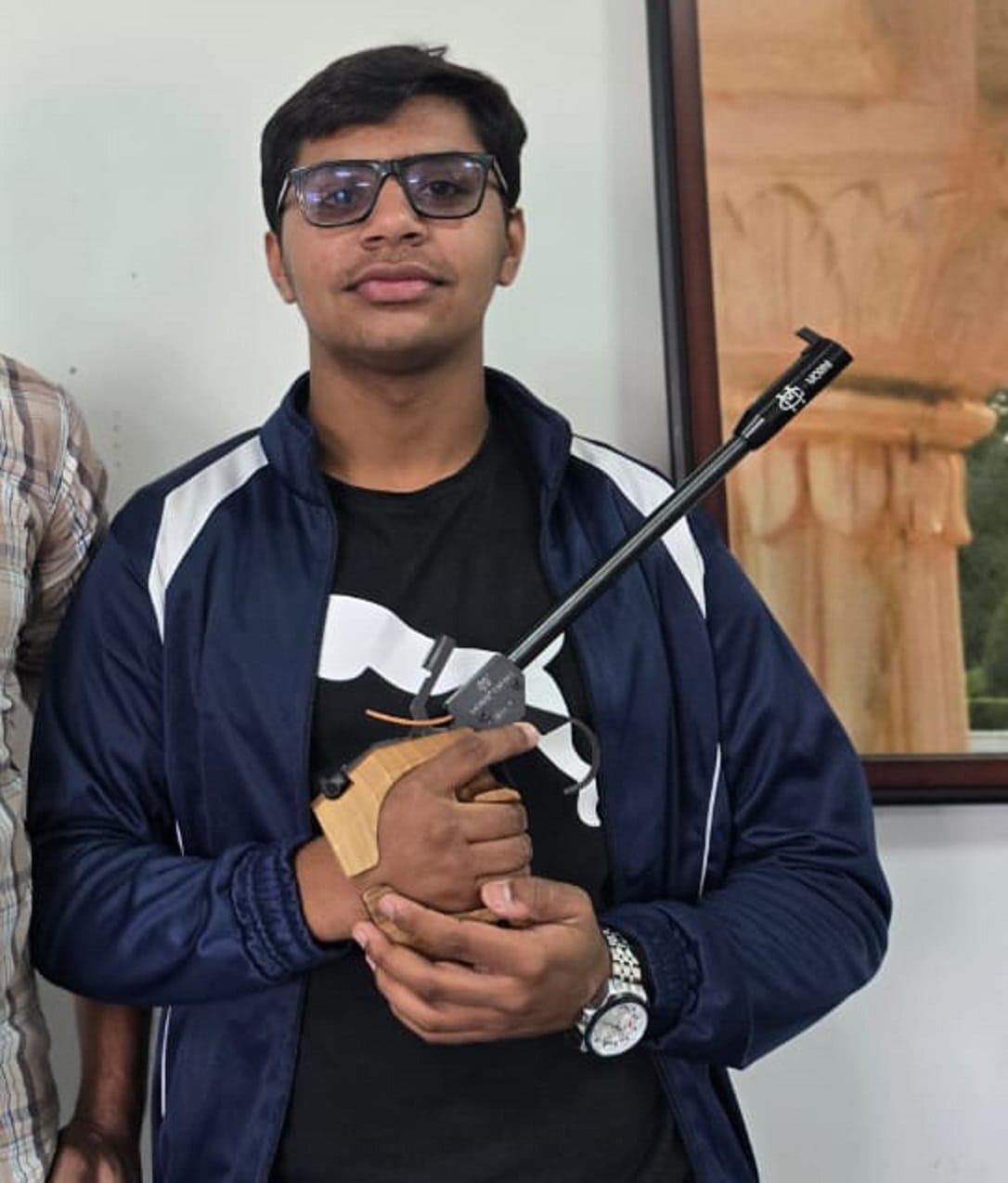 Jagadhri shooter Adikshit won the bronze medal