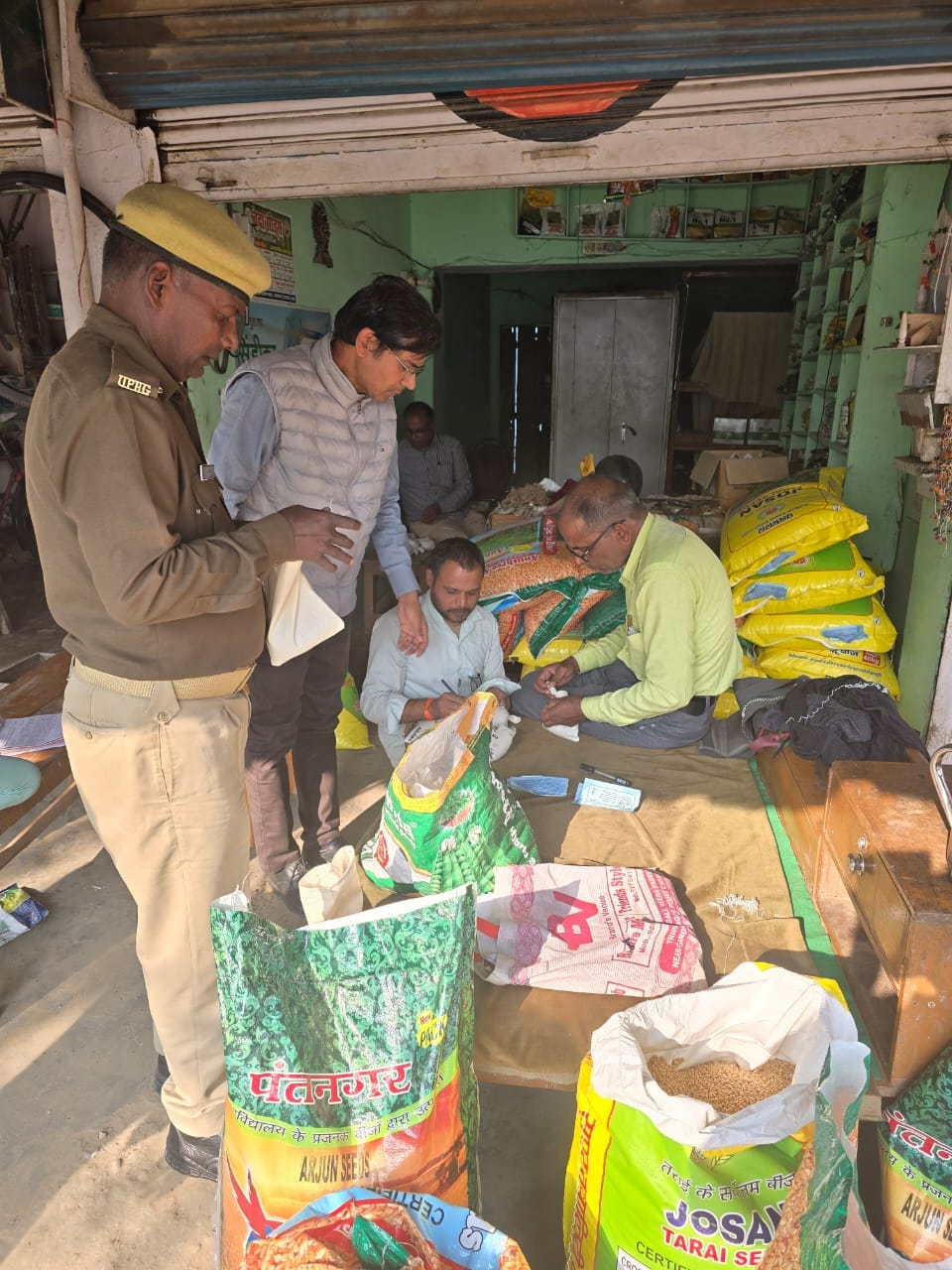 53 seed samples were taken, authorization letter of one shop was suspended.