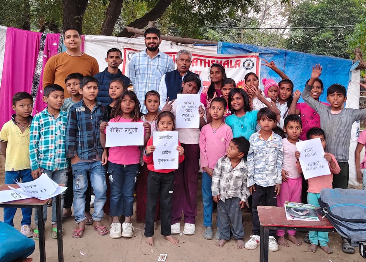 Satsang gave children the experience of positive energy.