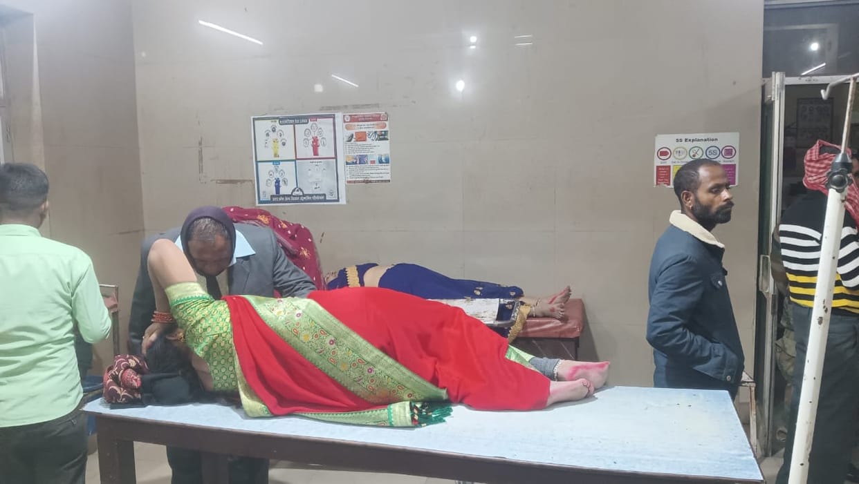 Uncontrolled car hits women, seven injured