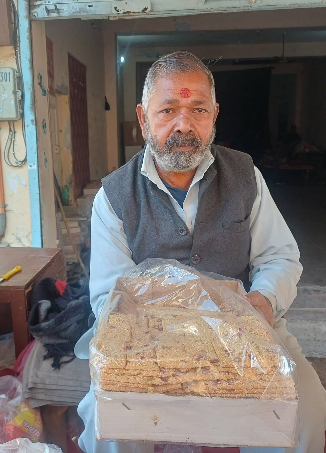 For 25 years, Agra businessman has been sweetening Ambala with Gwalior's Gajak.