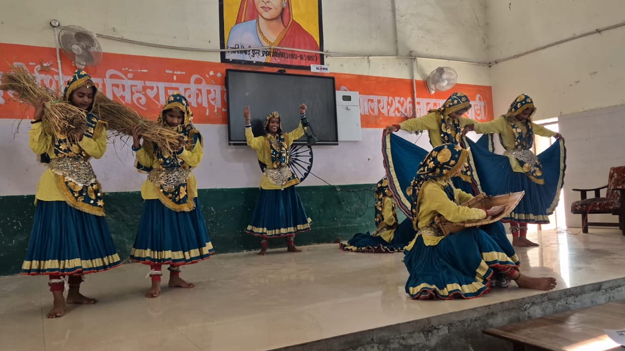 Students showcased their talents through art, music, dance and theatre.