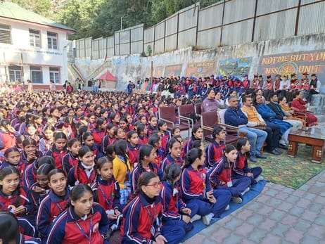 Students who won the state level competition were honored.