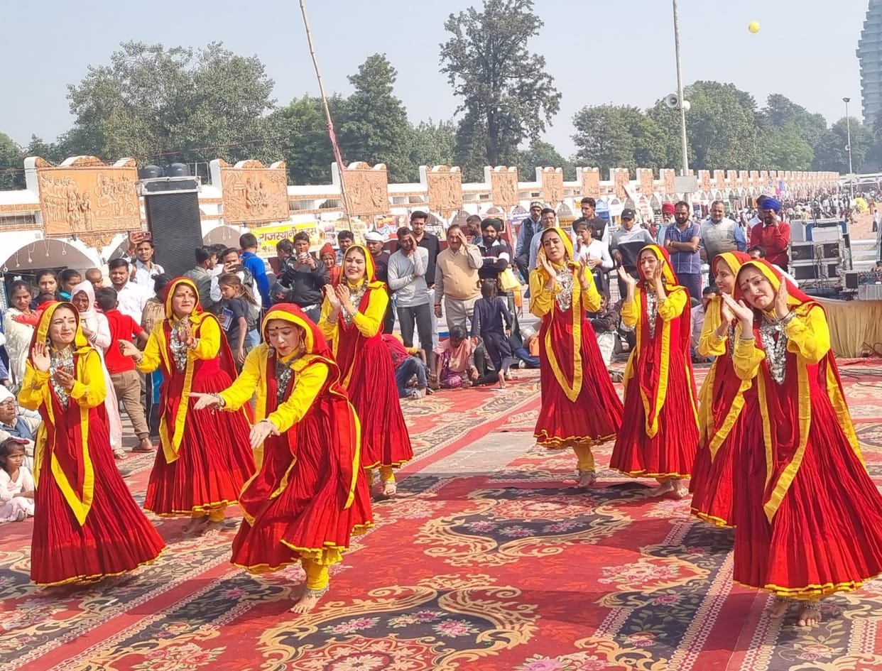 Luddi and Mandiali Giddha are in full swing in Kurukshetra