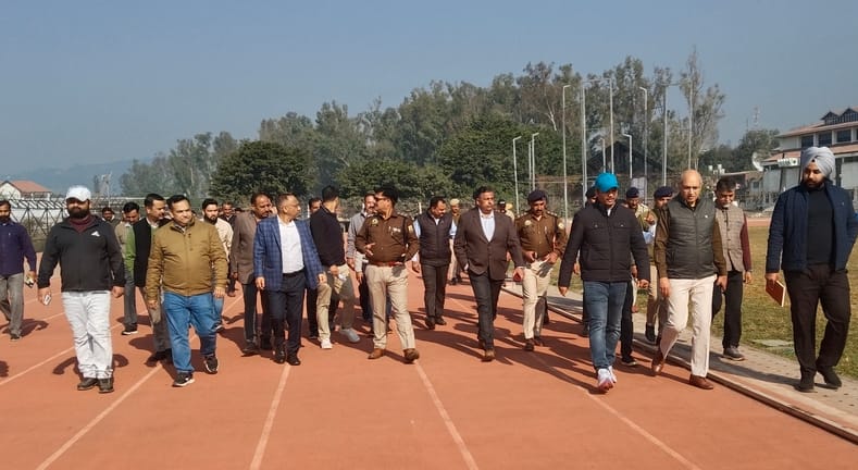 Deputy Commissioner reviews preparations for Jal Tarang Josh Mahotsav
