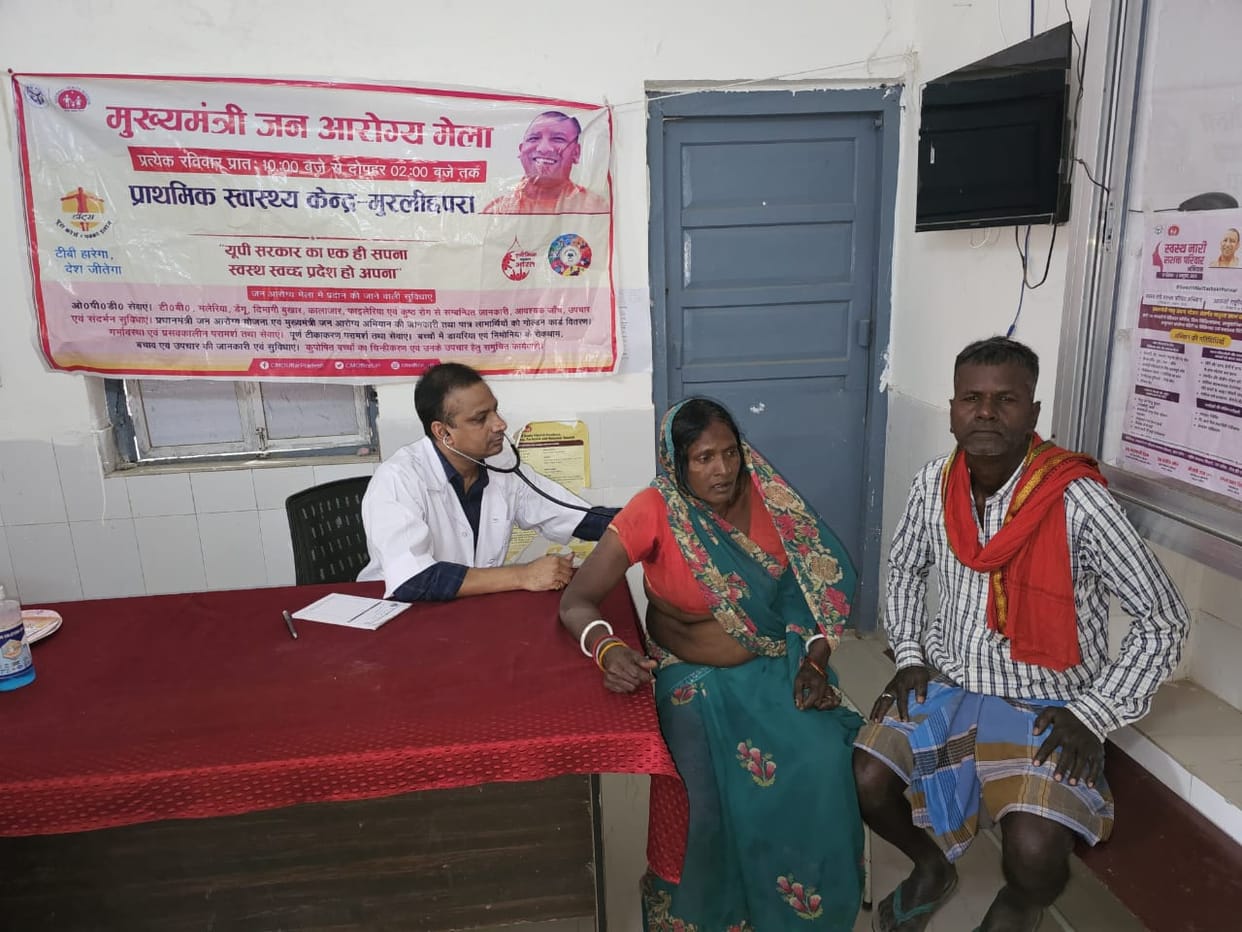2330 patients treated at 81 health centers, seven referred