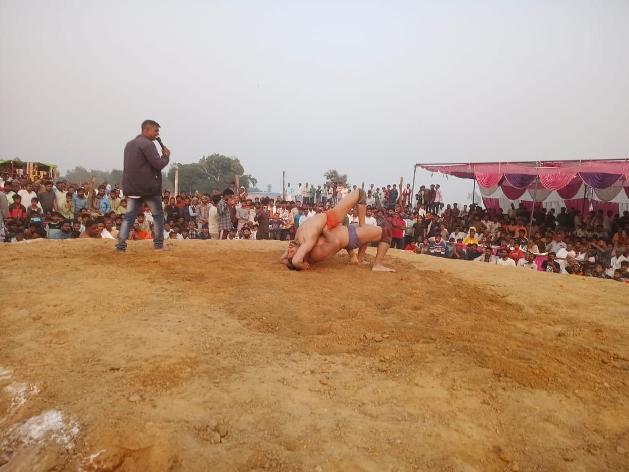 Five wrestlers remained undefeated, Lathi Baba's performance was excellent