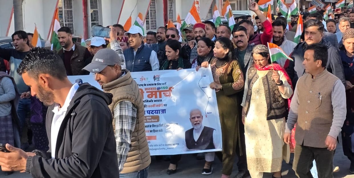 BJP takes out a padyatra in Rohru