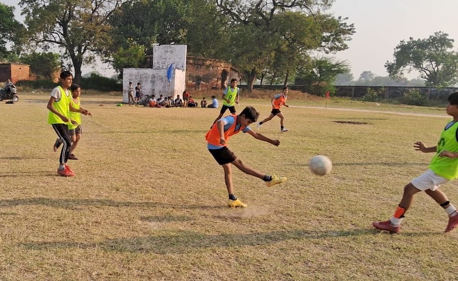 Just now the eleven became the winner in the football competition