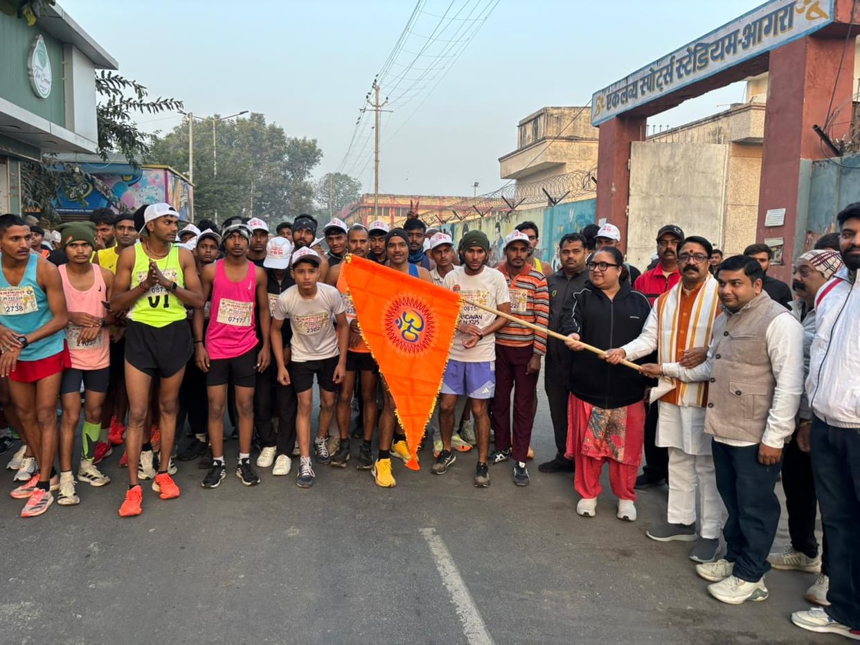 Balram Singh became the winner of Run for Health Marathon