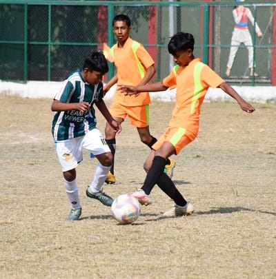 Nainital team became champion in football
