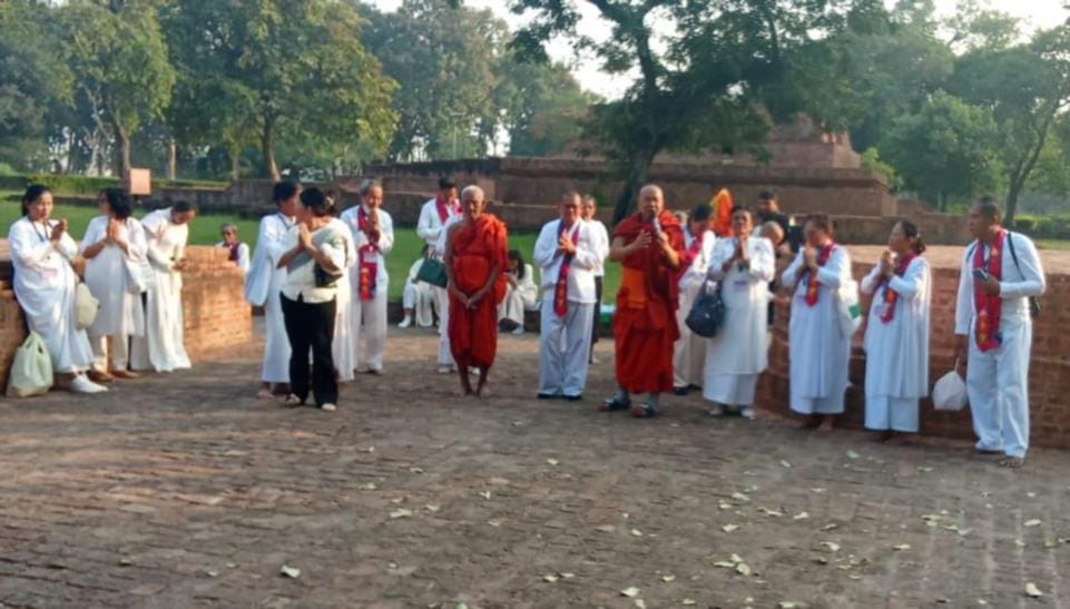Angulimala gave up his sword in front of Buddha and became a monk: Devananda