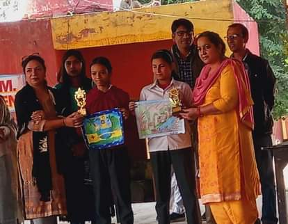 Planting trees gave the message of environmental protection