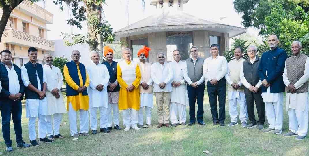 Dharamveer Singh Arya was elected as the head and Umed Singh Sharma as the vice-president.