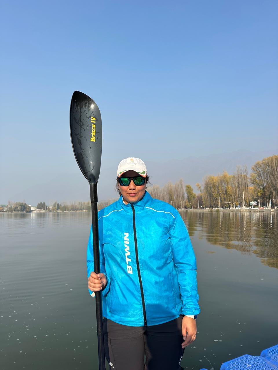 Srinagar, Player Bilkees, Got Chetan Chowhan Award,