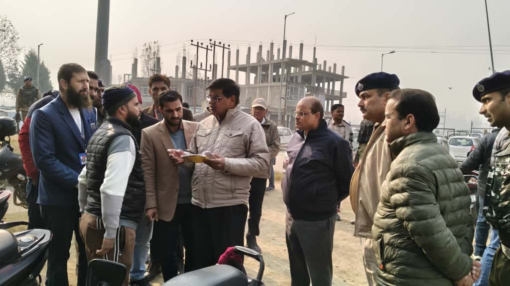 Srinagar, Railway Senior Officials Visit, Railway Station Anantnag