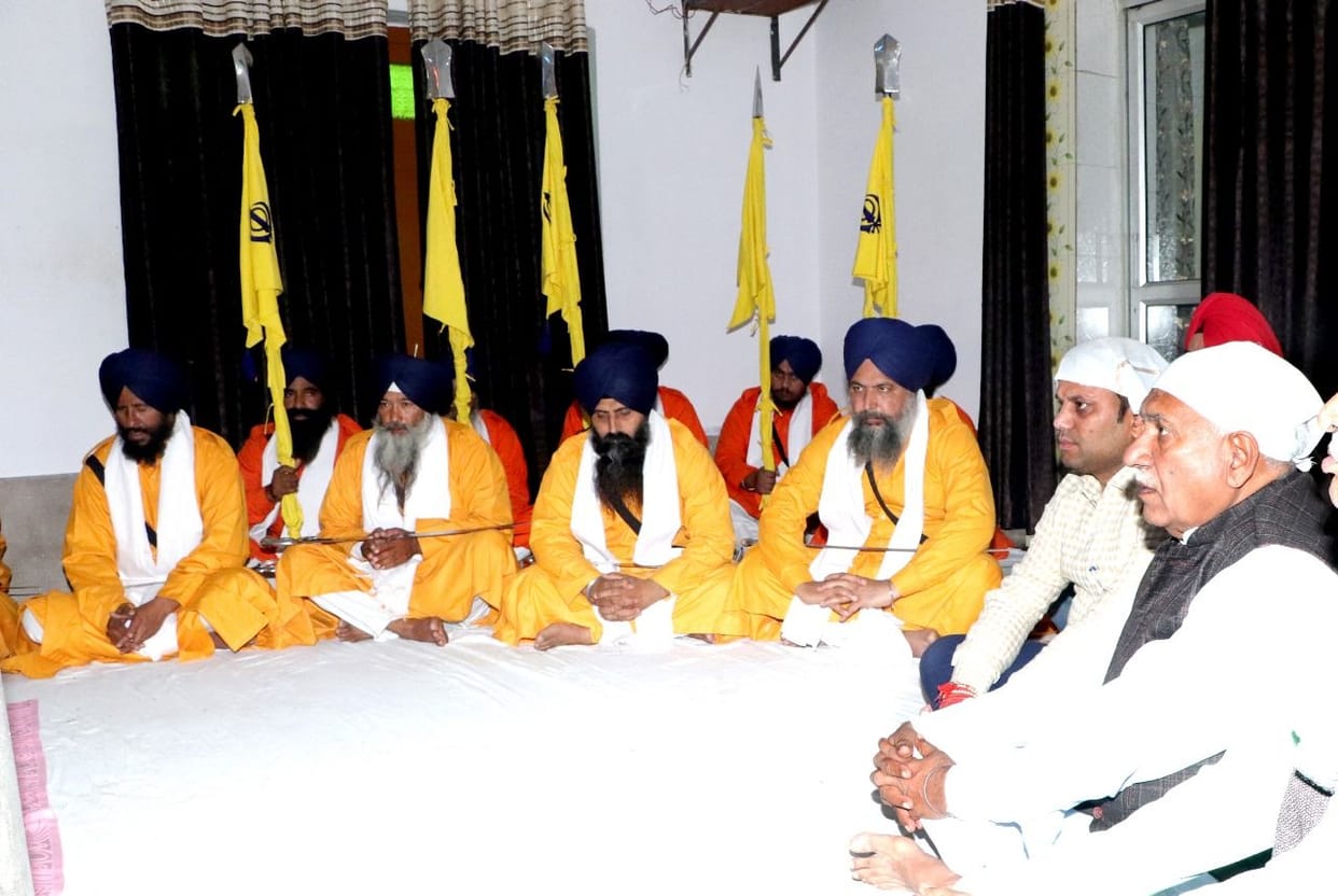 350th Martyrdom Day...Hind Ki Chadar Martyrdom Yatra departs with Nagar Kirtan