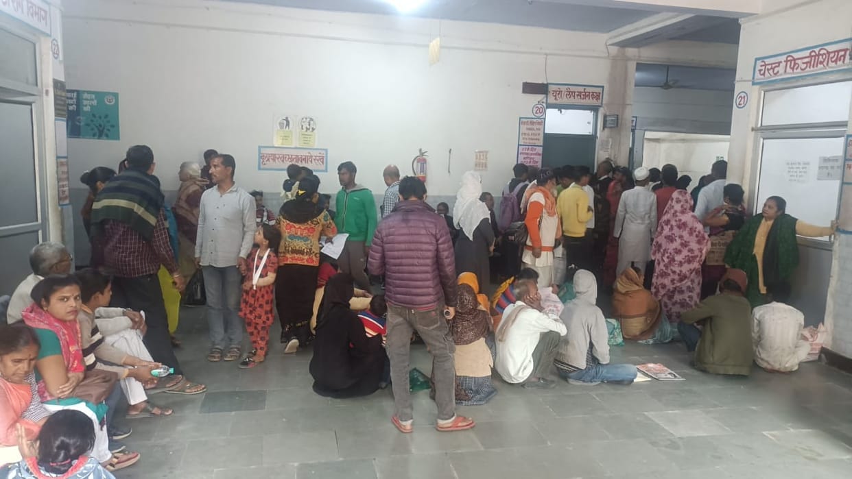 Patients did not get medicine for bone disease, chest physician was absent