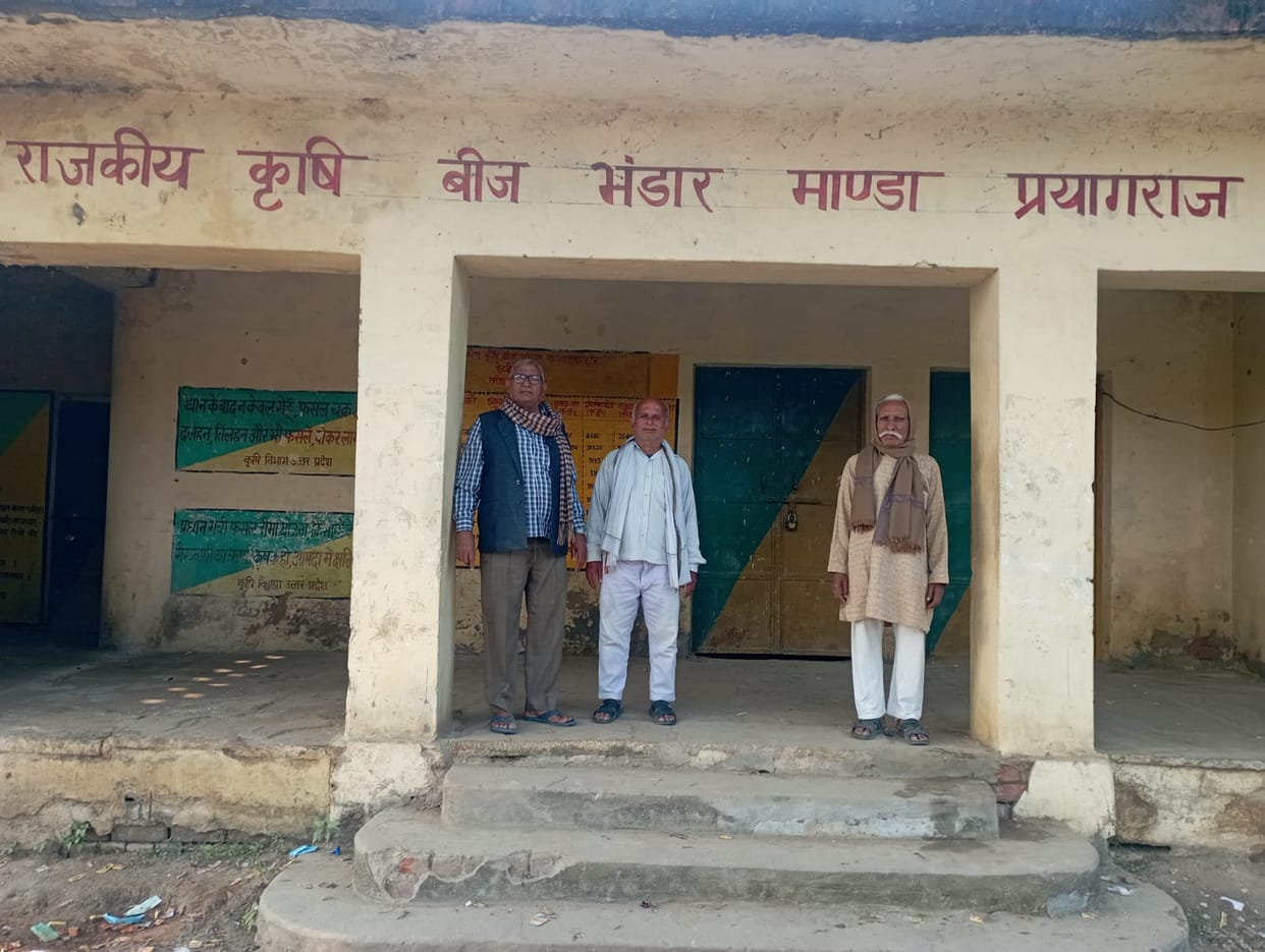 Manda State Seed Center locked, farmers in distress during Rabi season