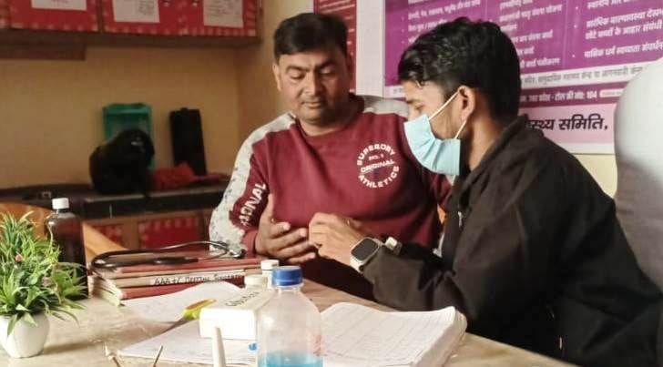 Malaria and dengue tests conducted on fever patients in health camps