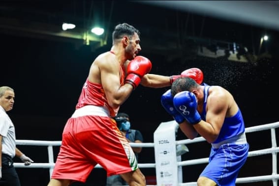 Indian boxers dominated the quarter-finals of the World Boxing Cup on the second day