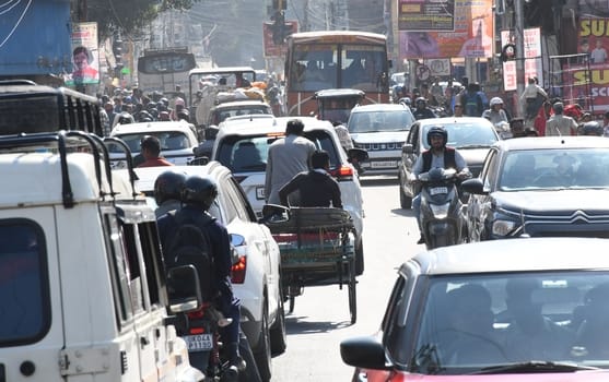 People are facing traffic jam every evening
