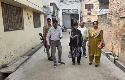 The quality of the CC road was not found to be good, payment stopped