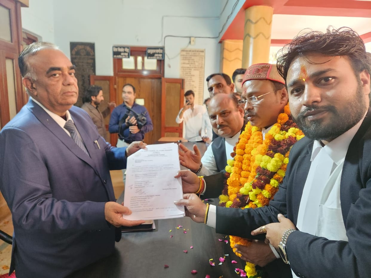Vishwadeep filed his nomination.