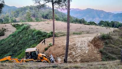 Work on the Automated Driving Test Track has begun in Dungri, Pauri.