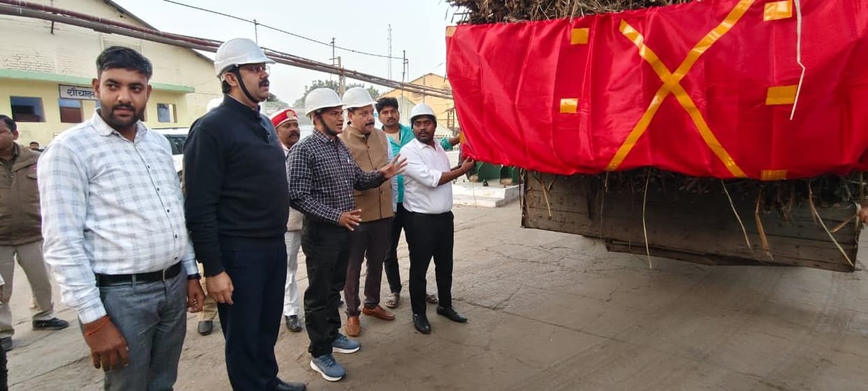 ADM installed reflectors on vehicles carrying sugarcane