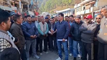 Demonstrations in Dewal and Lohajung demanding transfer of the road to BRO