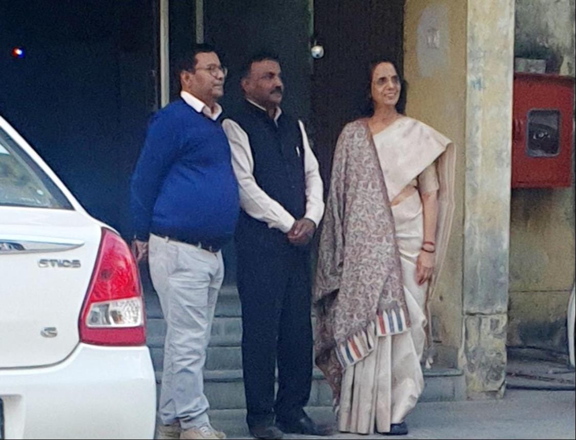 The then District Magistrate Sandhya Tiwari appeared before the court and recorded her statement