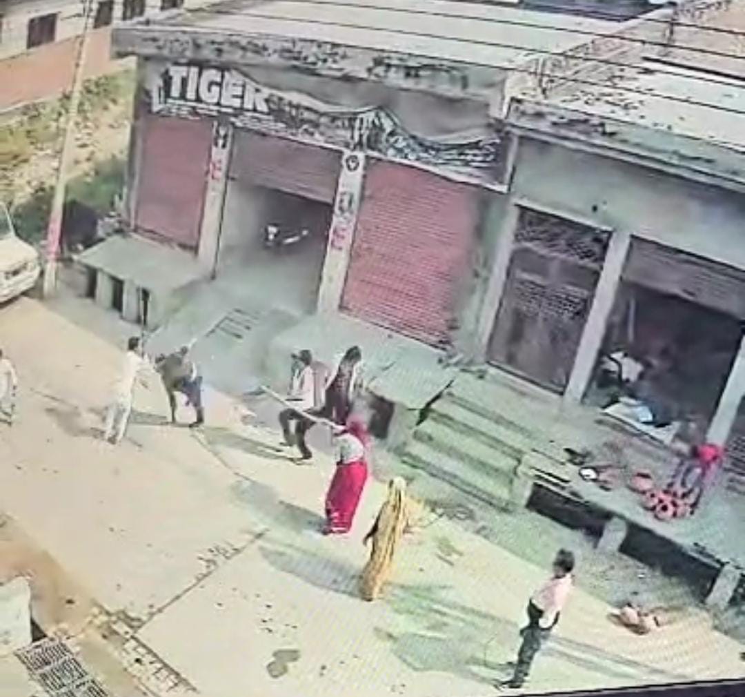 Sticks and stones were used in public due to land dispute, video goes viral