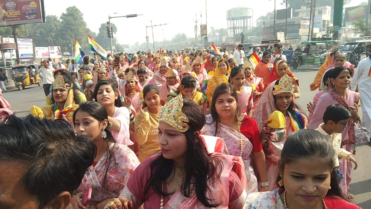 Tirthankara Bhagwan was born in child form during the Panch Kalyanak festival.